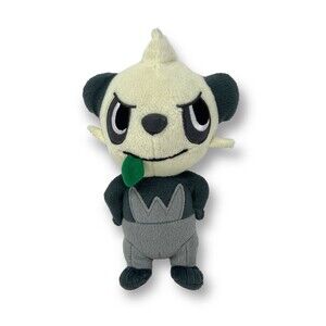 Pokemon Pancham Panda Bear Plush Stuffed Toy 9"  Tomy - Clean Adult Owned